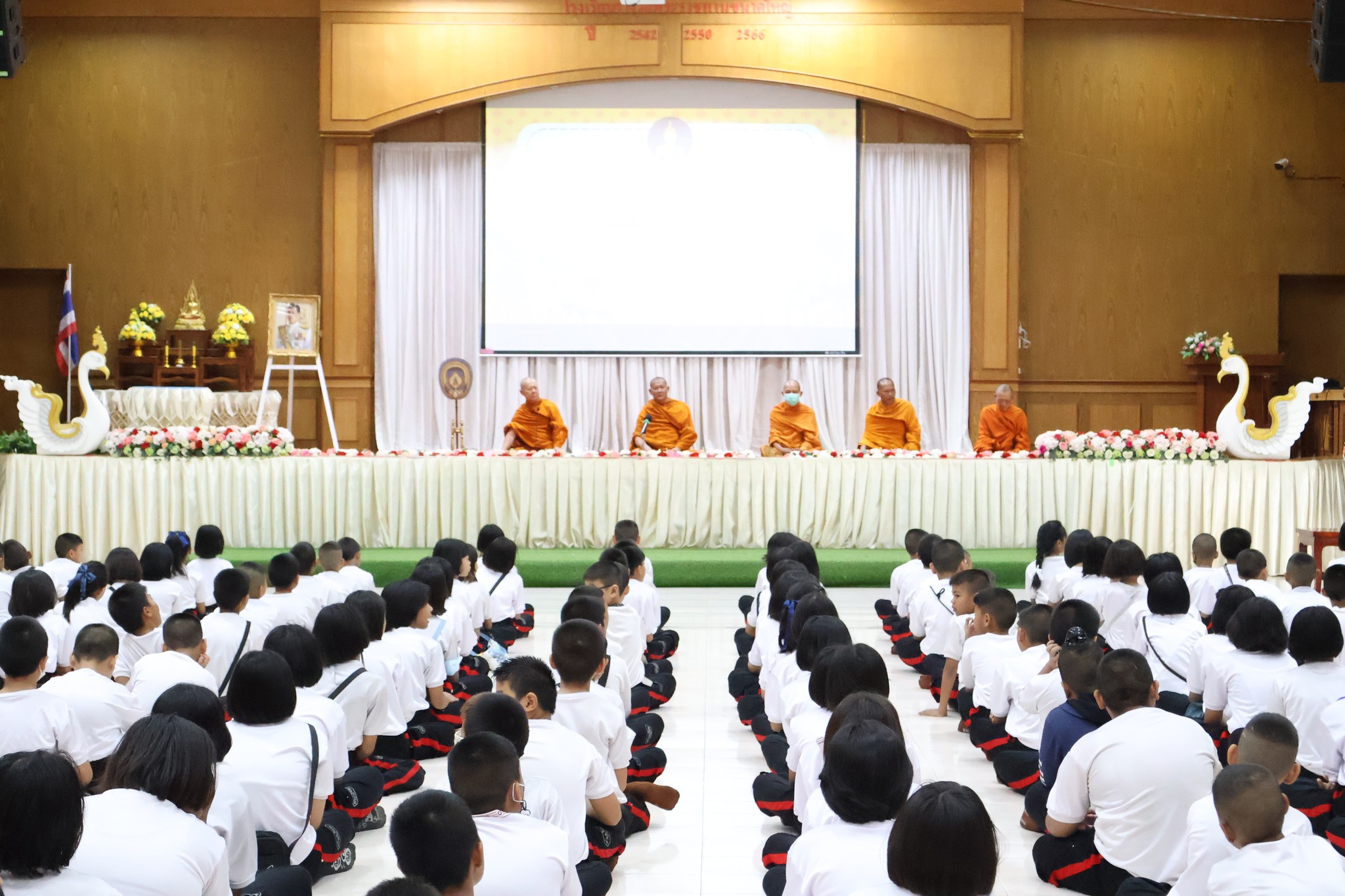 กิจกรรมวันธรรมสวนะ และค่ายธรรมะ นักเรียนระดับชั้นประถมศึกษาปีที่ 5 ประจำปีการศึกษา 2568