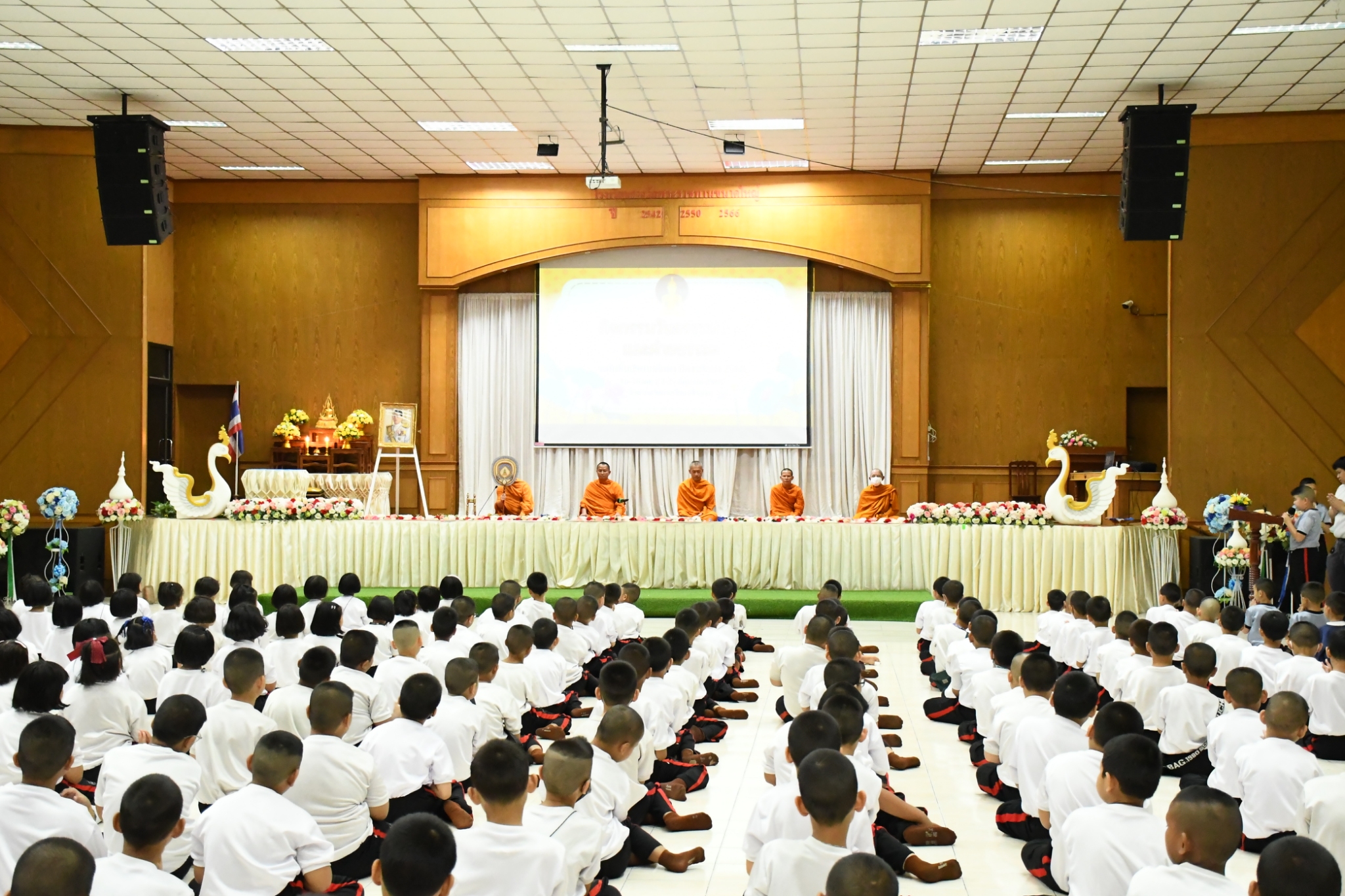 กิจกรรมวันธรรมสวนะ และค่ายธรรมะ นักเรียนระดับชั้นประถมศึกษาปีที่ 4 ประจำปีการศึกษา 2568