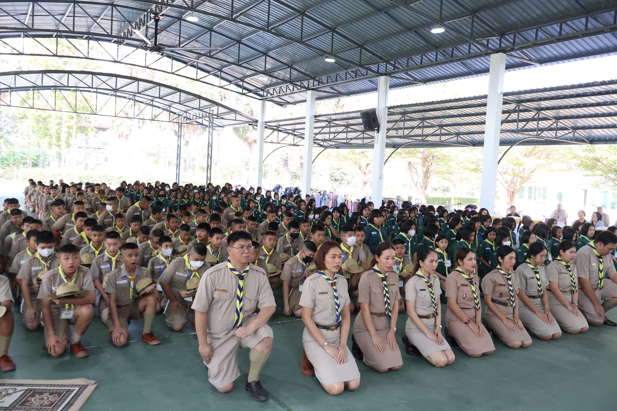  จัดกิจกรรม “การเดินทางไกล อยู่ค่ายพักแรมของลูกเสือ เนตรนารี”